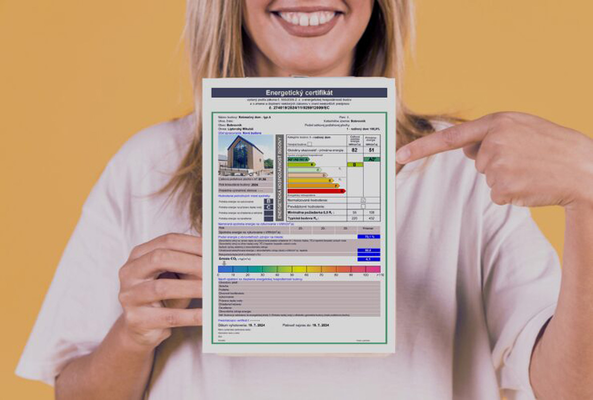 energetický certifikát